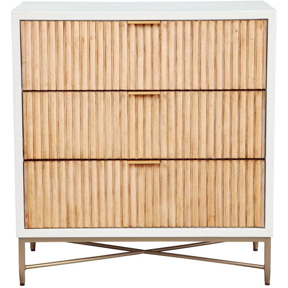 Contemporary Larsen Small Chest (White). Picture 2