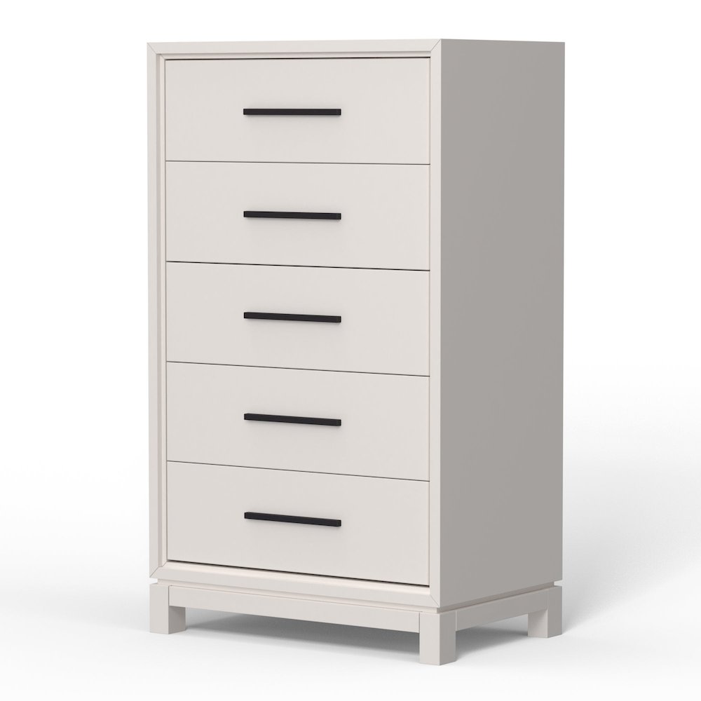 Modern Contemporary Nova Chest, Chalk White. Picture 2
