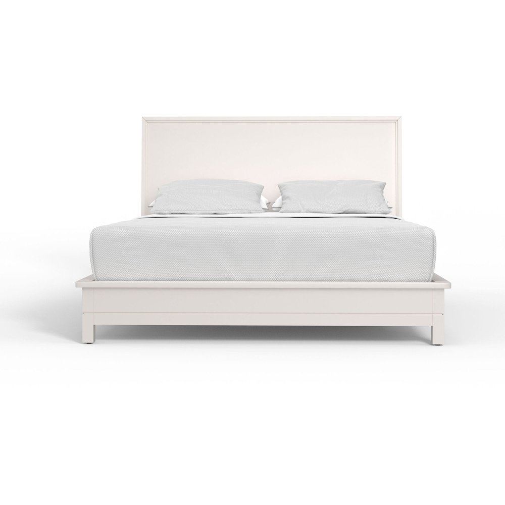 Modern Contemporary Nova Standard King Platform Bed, Honey Maple. Picture 3