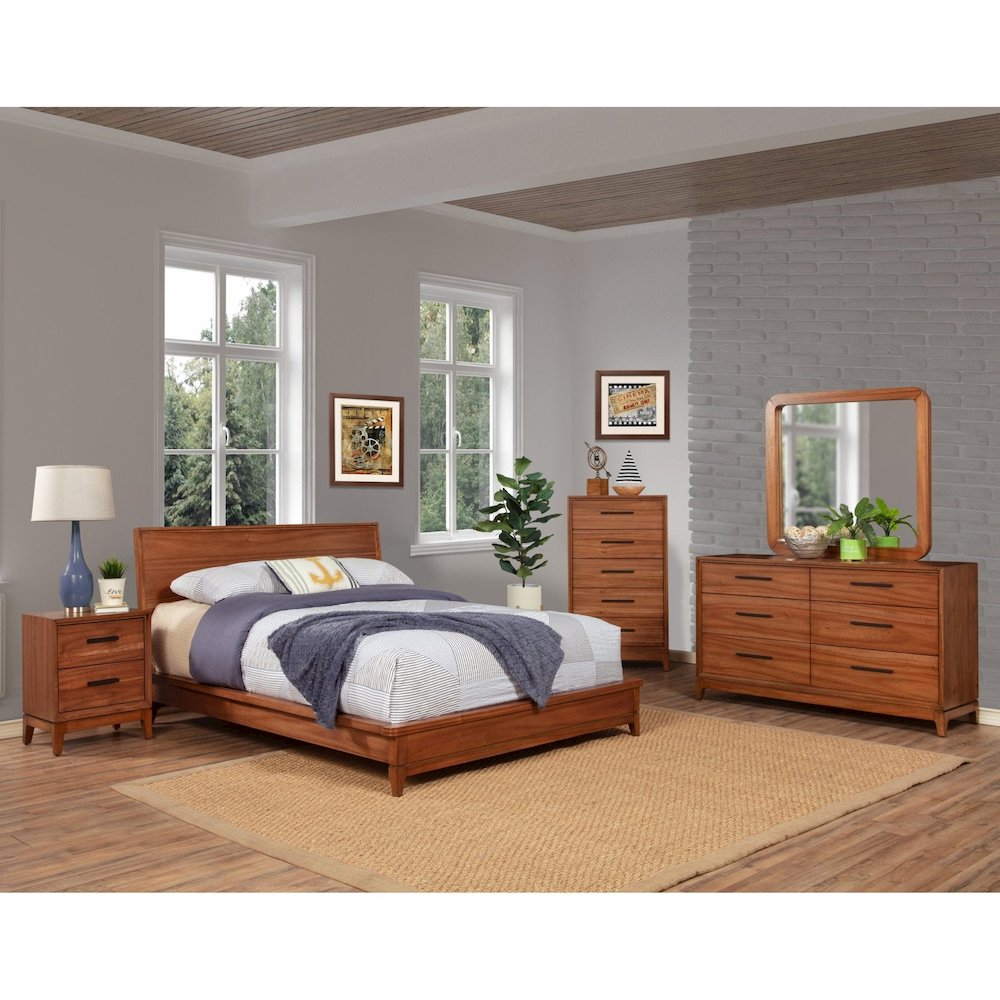 Modern Contemporary Nova Chest, Honey Maple. Picture 4