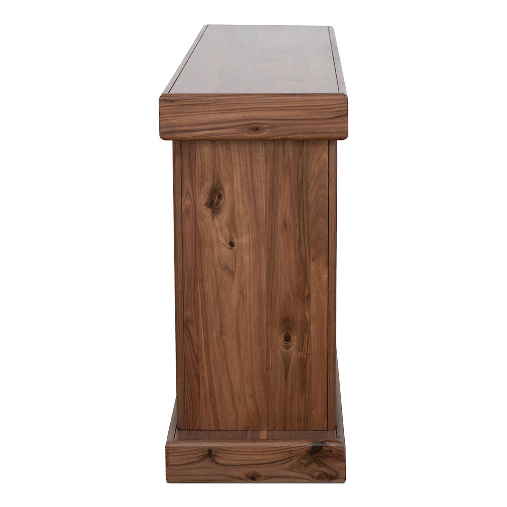 Rustic Modern Sequoia 60" Console Table, Walnut. Picture 5