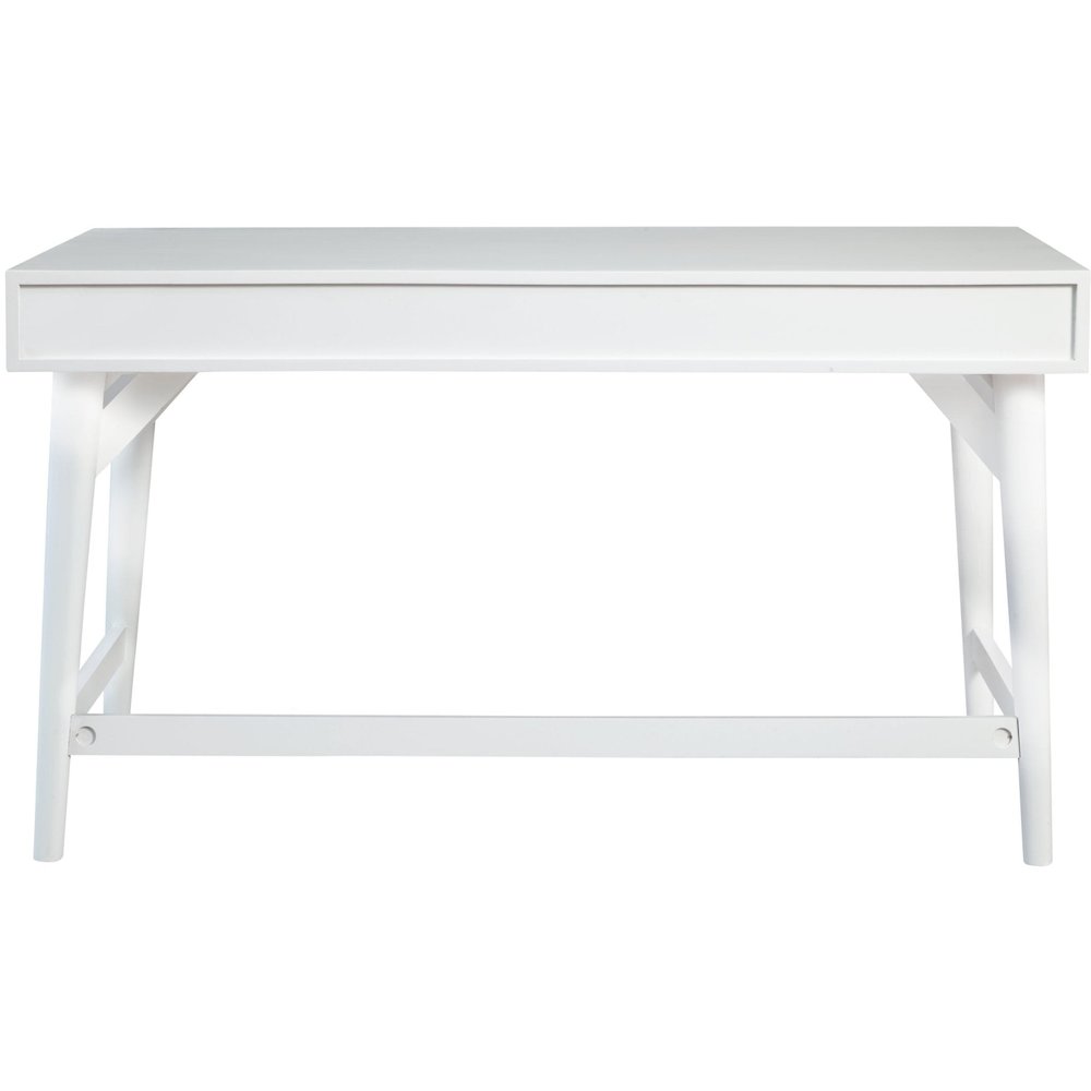 Contemporary Larsen Large Desk, White. Picture 6