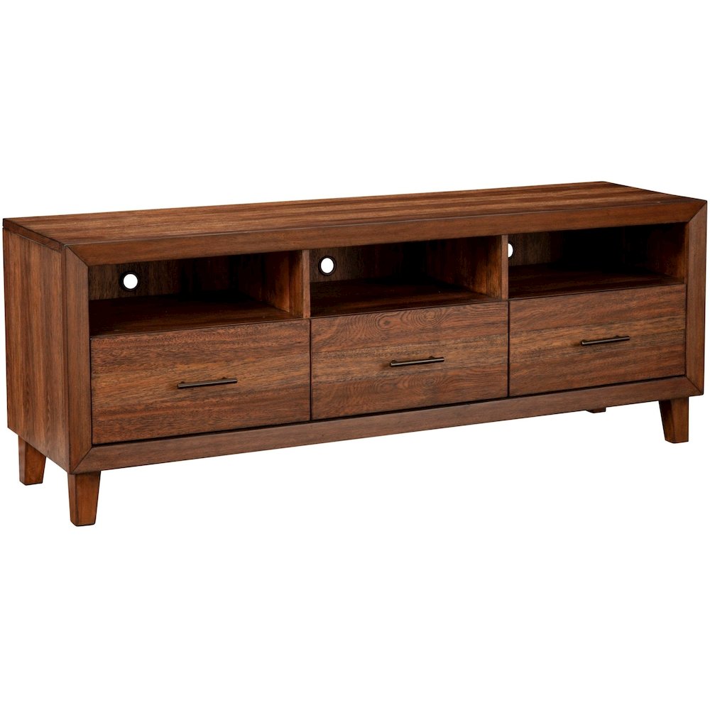 Modern Trinidad TV Console, Toffee. Picture 3