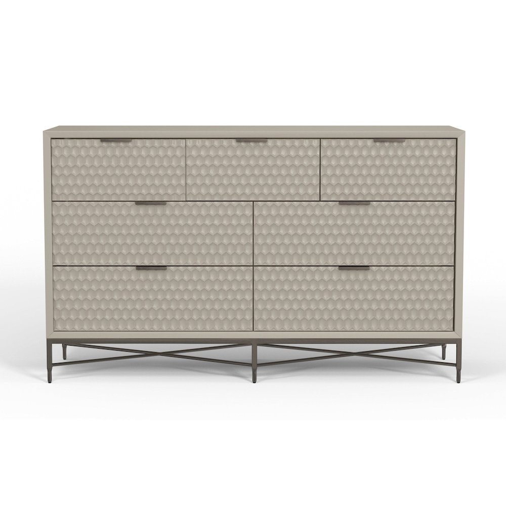 Contemporary Milo Dresser (Cement Gray). Picture 1