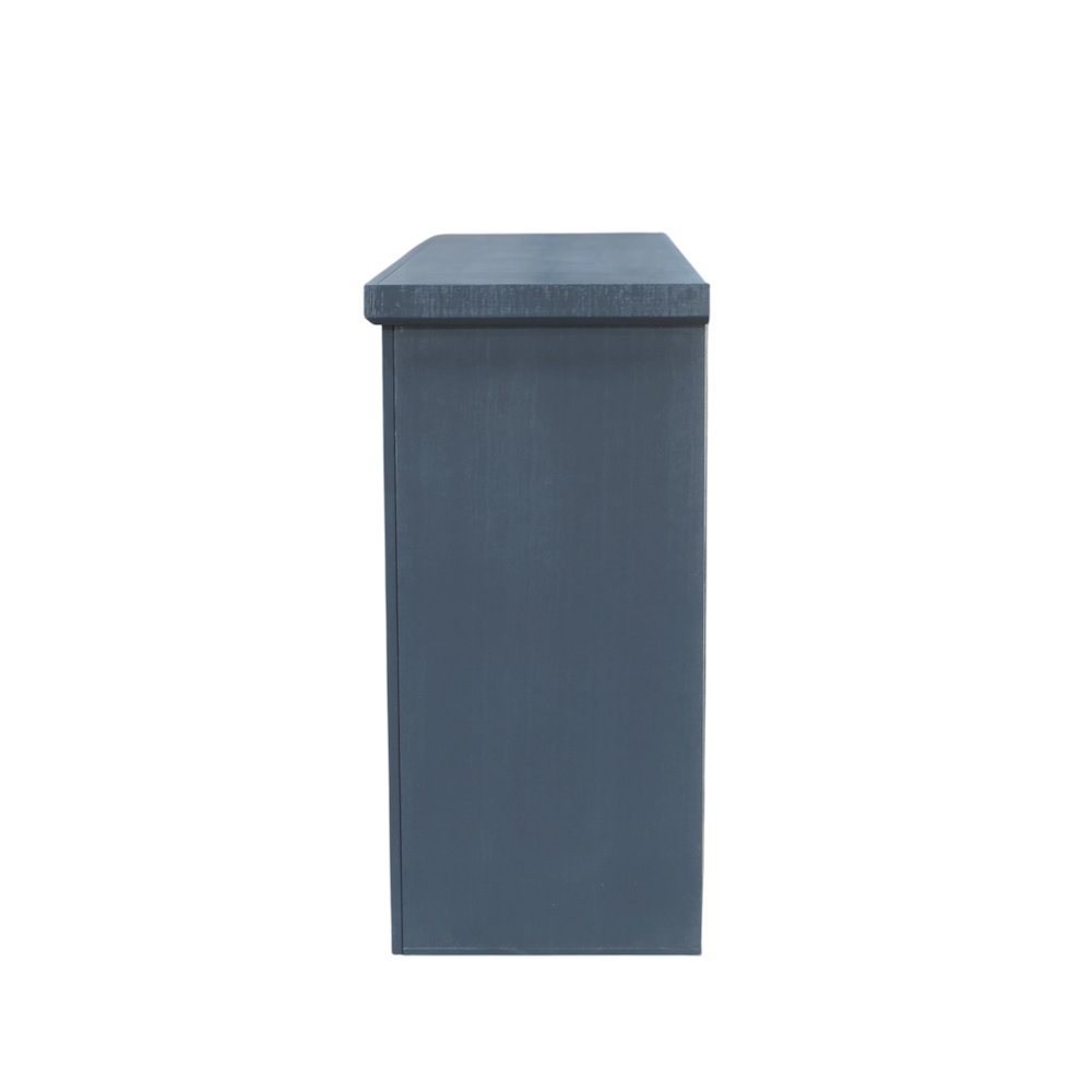 Bowen 60" TV Console, Slate Blue. Picture 4