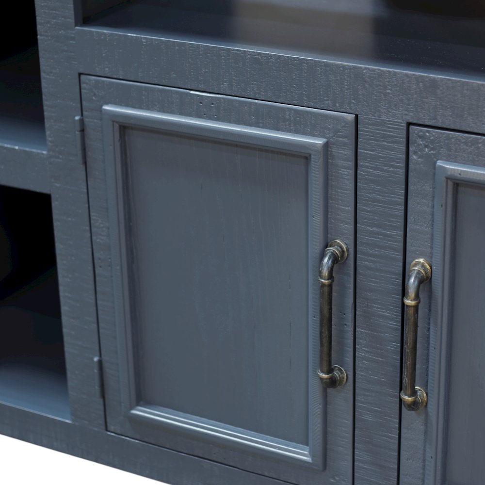 Bowen 60" TV Console, Slate Blue. Picture 10
