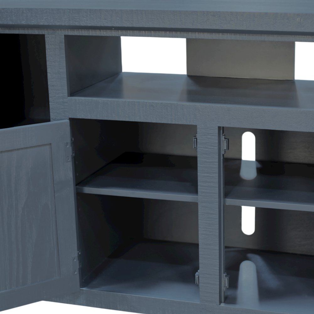 Bowen 60" TV Console, Slate Blue. Picture 11