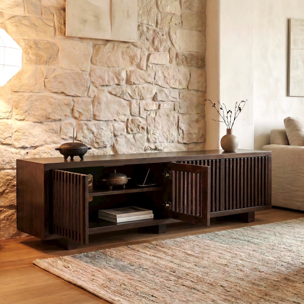 Nara 80" TV Console. Picture 8
