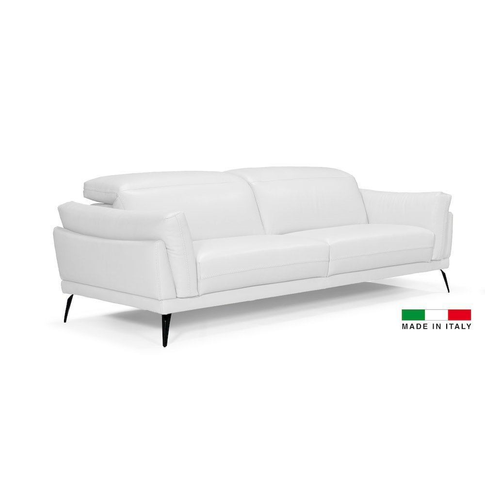 Claudia Sofa, Light Grey Novabuk. Picture 1