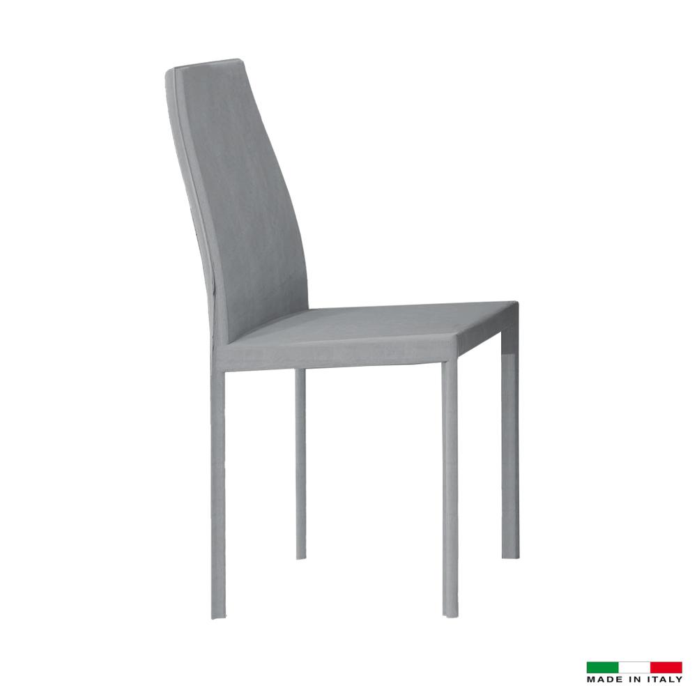 Luca Dining Chair Light Grey. Picture 1