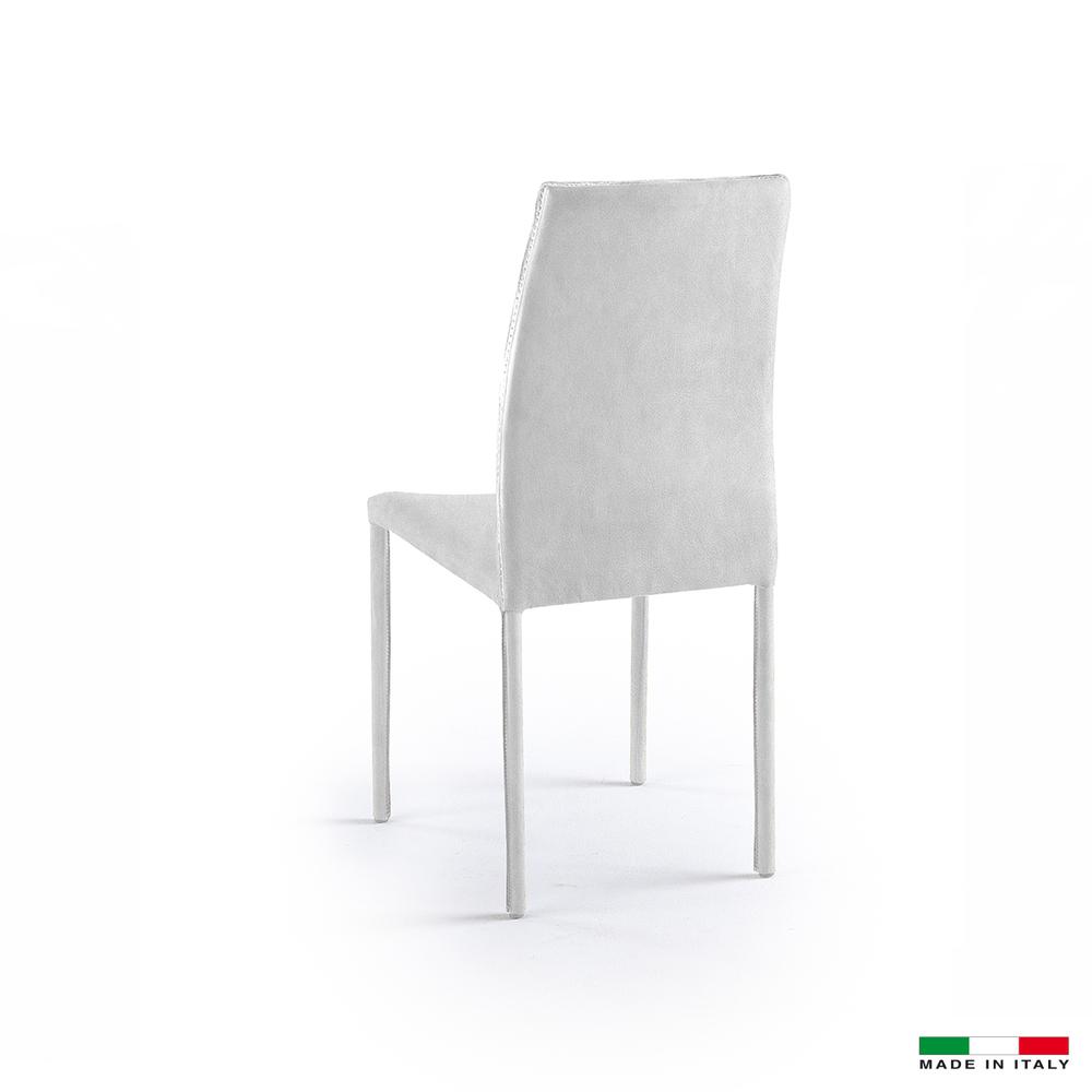 Leather Seat with Leather Covered Legs
(Available in Anthracite, Black, Grey, Tan and White)
Dimensions:
18" x 18" x 38". Picture 2