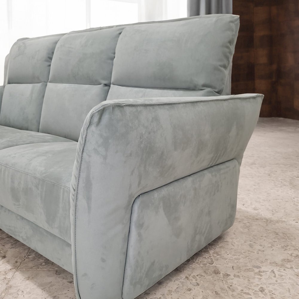Sicilia Sofa, Dark Blue Novabuk (19). Picture 2