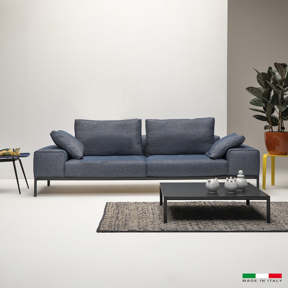 Portofino Blue Sofa. Picture 1
