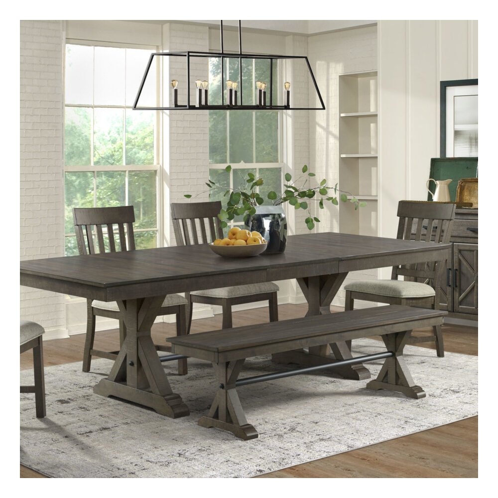 Sullivan Collection by Intercon - Backless Dining Bench. Picture 5