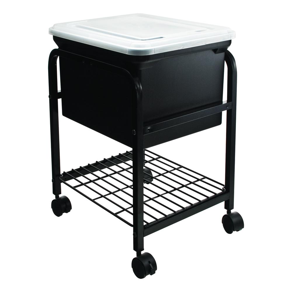Metal Rolling Hanging-File Cart. Picture 8