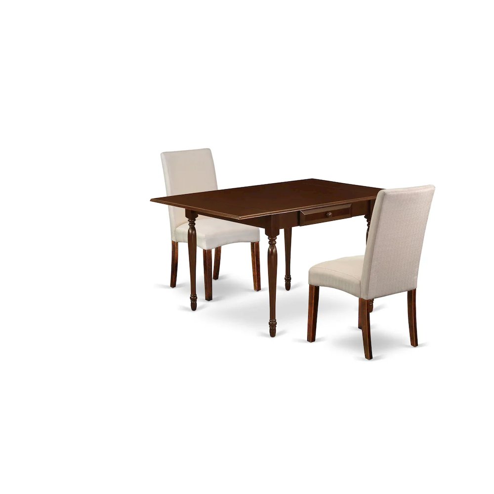 Dining Room Set Mahogany, MZDR3-MAH-01. Picture 1