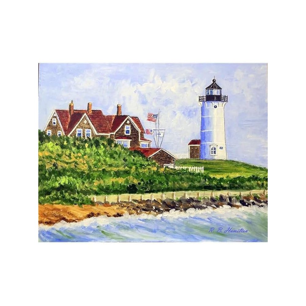 Brant Point Lighthouse, MA Place Mat Set of 4. Picture 2