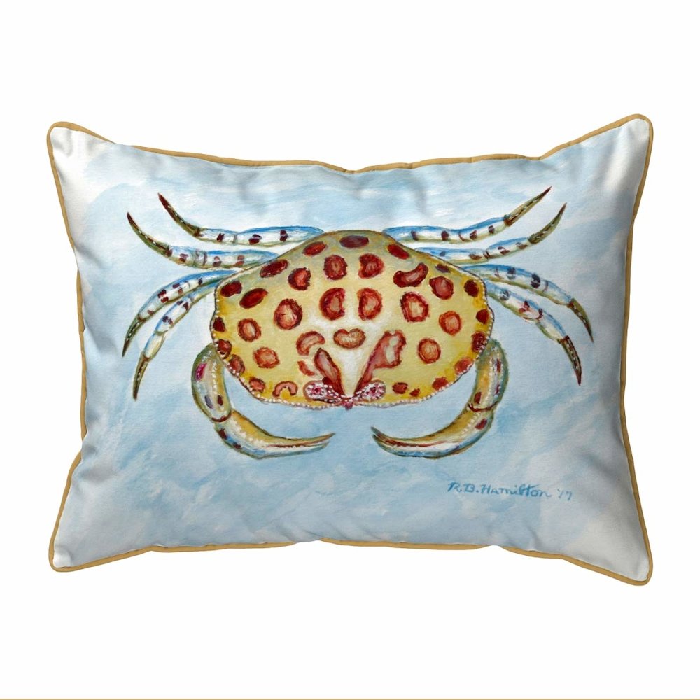 Calico Crab Extra Large Pillow 20x24. Picture 1