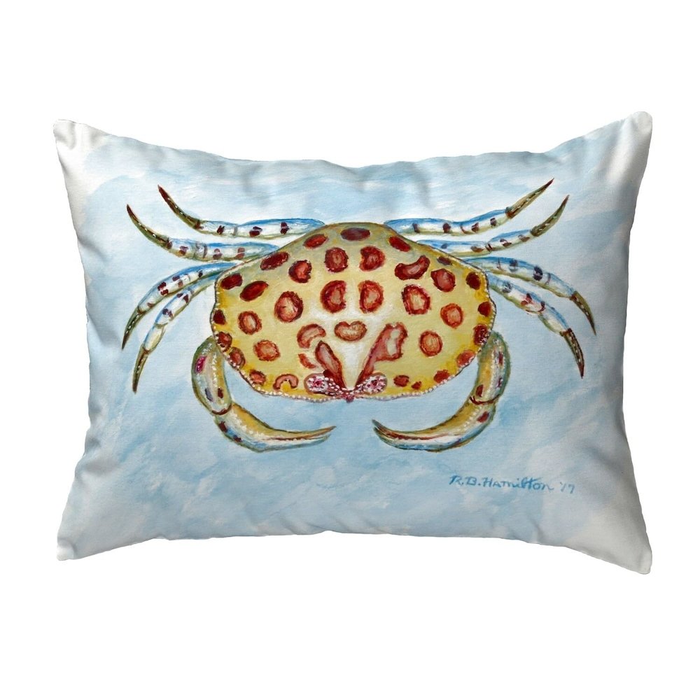 Calico Crab Kitchen Towel. Picture 1