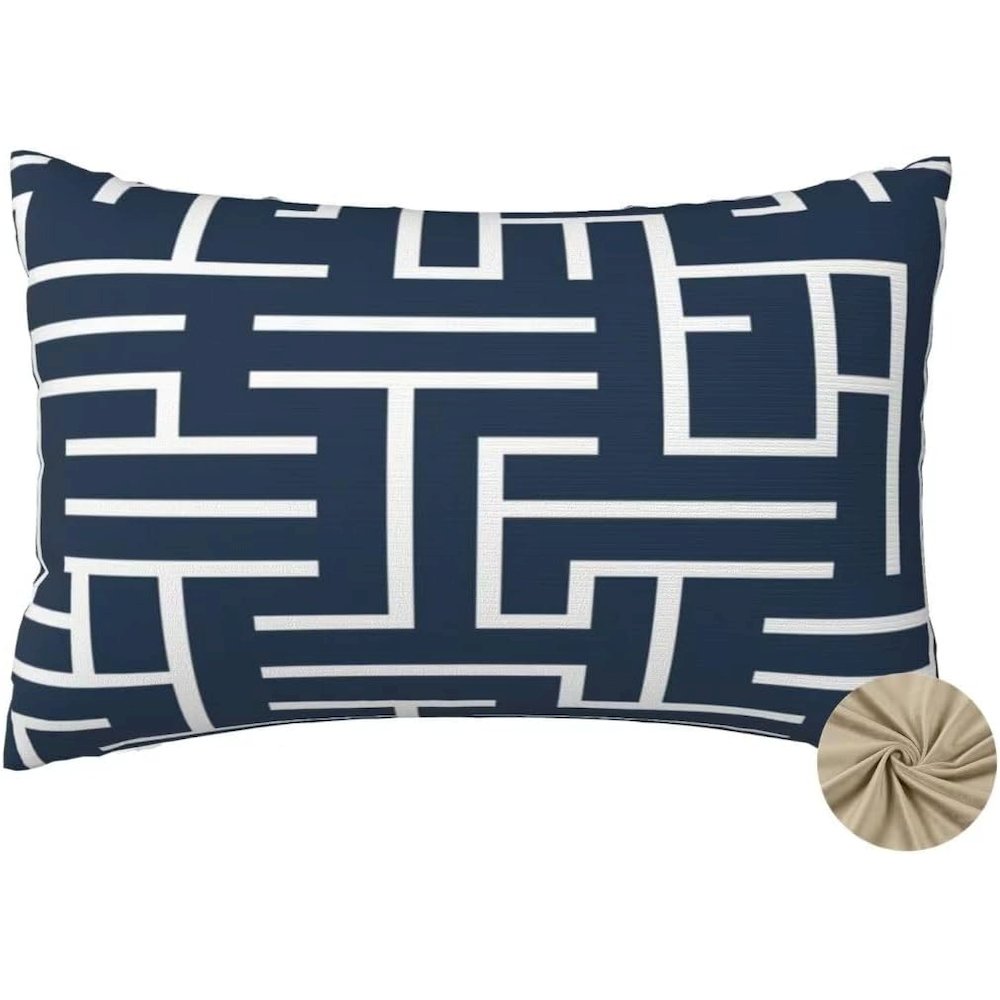 Four Racing Extra Large Zippered Pillow Cover Only (No Insert) 20x24. Picture 1