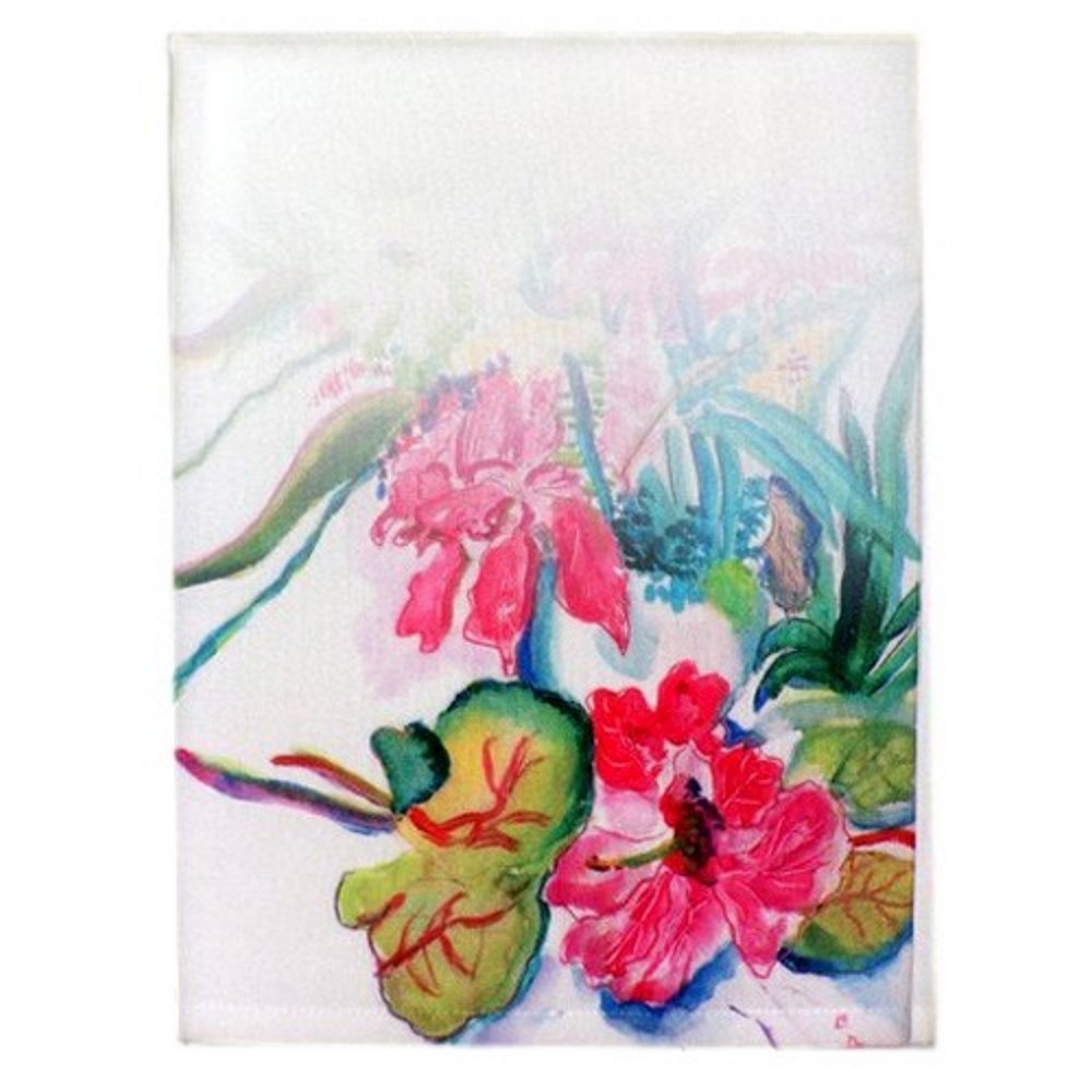 Multi-Florals Guest Towel. Picture 1