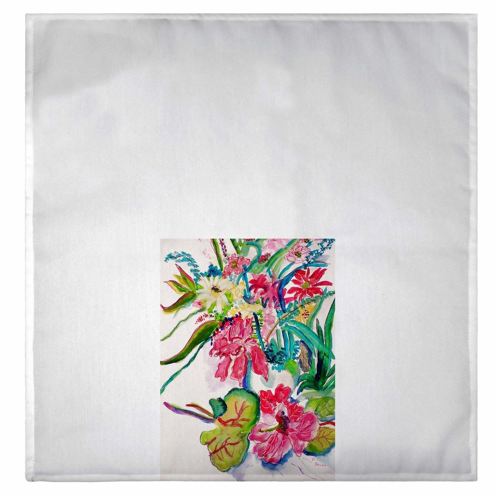 Multi-Florals Guest Towel. Picture 2