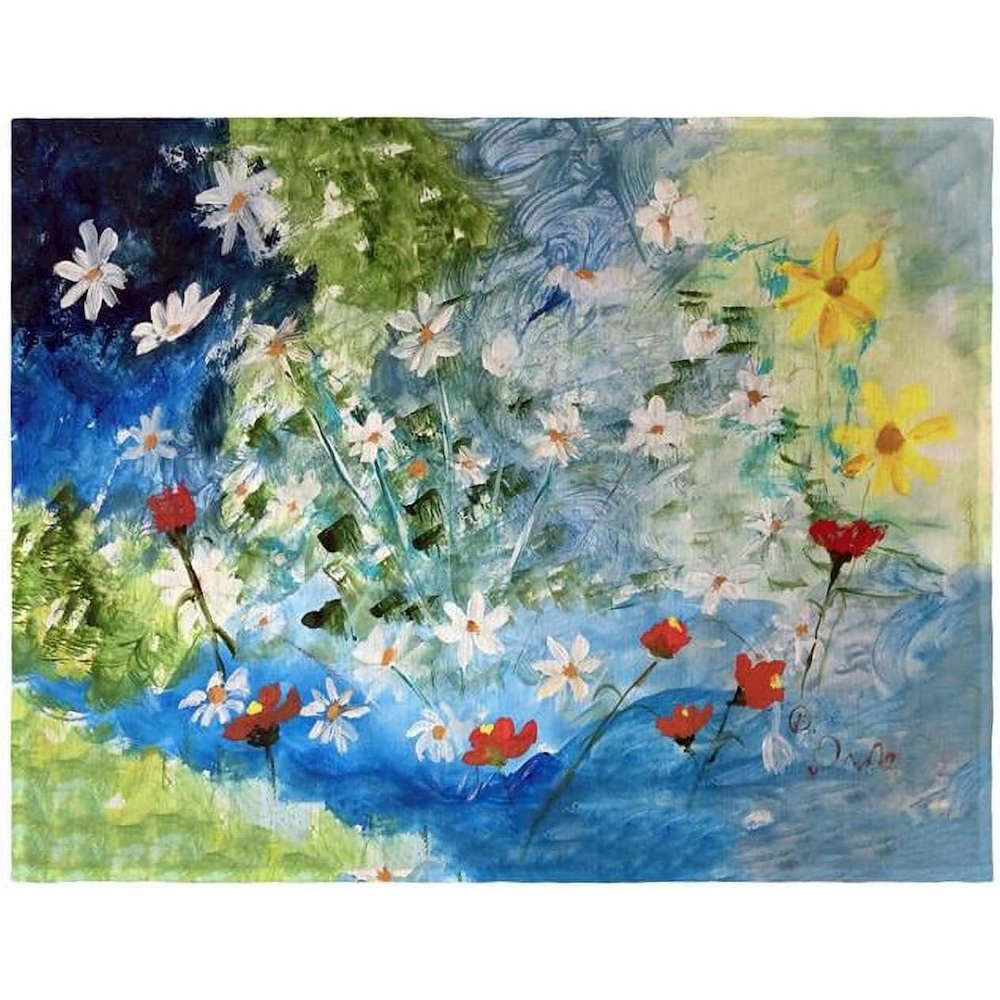 Many Wildflowers Place Mat Set of 4. Picture 1