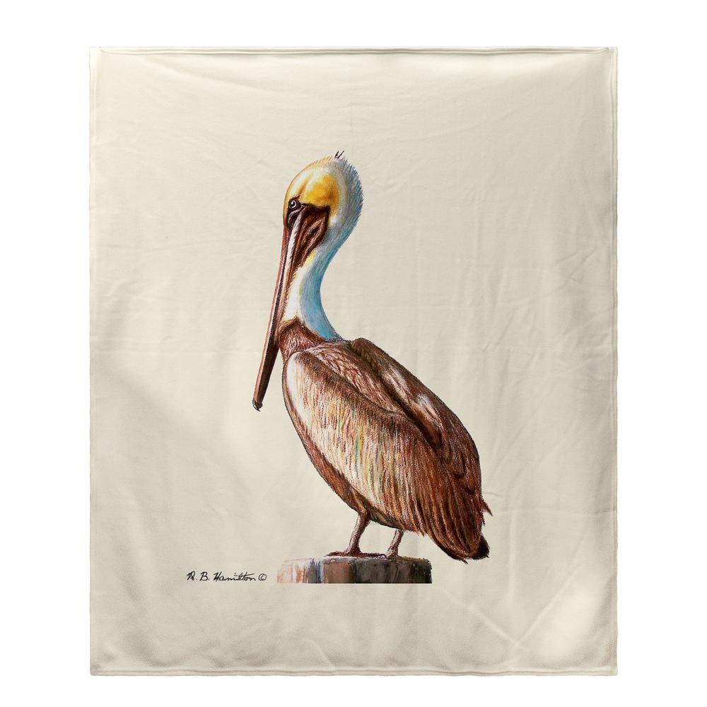 Pelican Fleece Throw. Picture 1