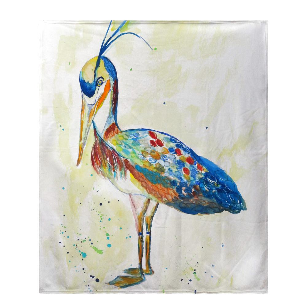 Fancy Heron Throw. Picture 1