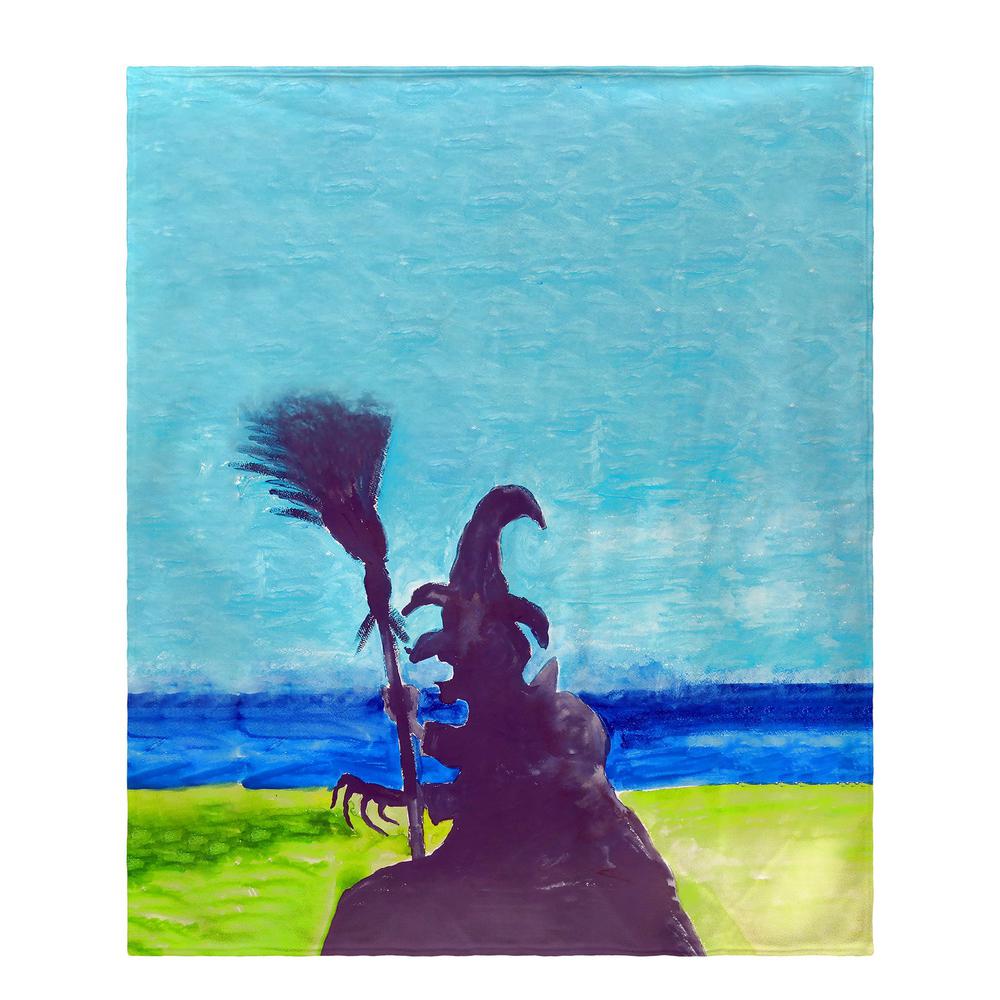 Wicked Witch Fleece Throw. Picture 1