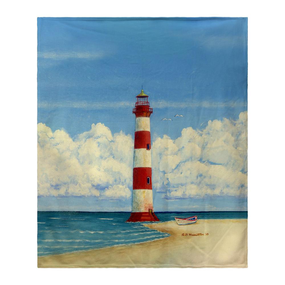 Morris Island Lighthouse, SC Throw. Picture 1