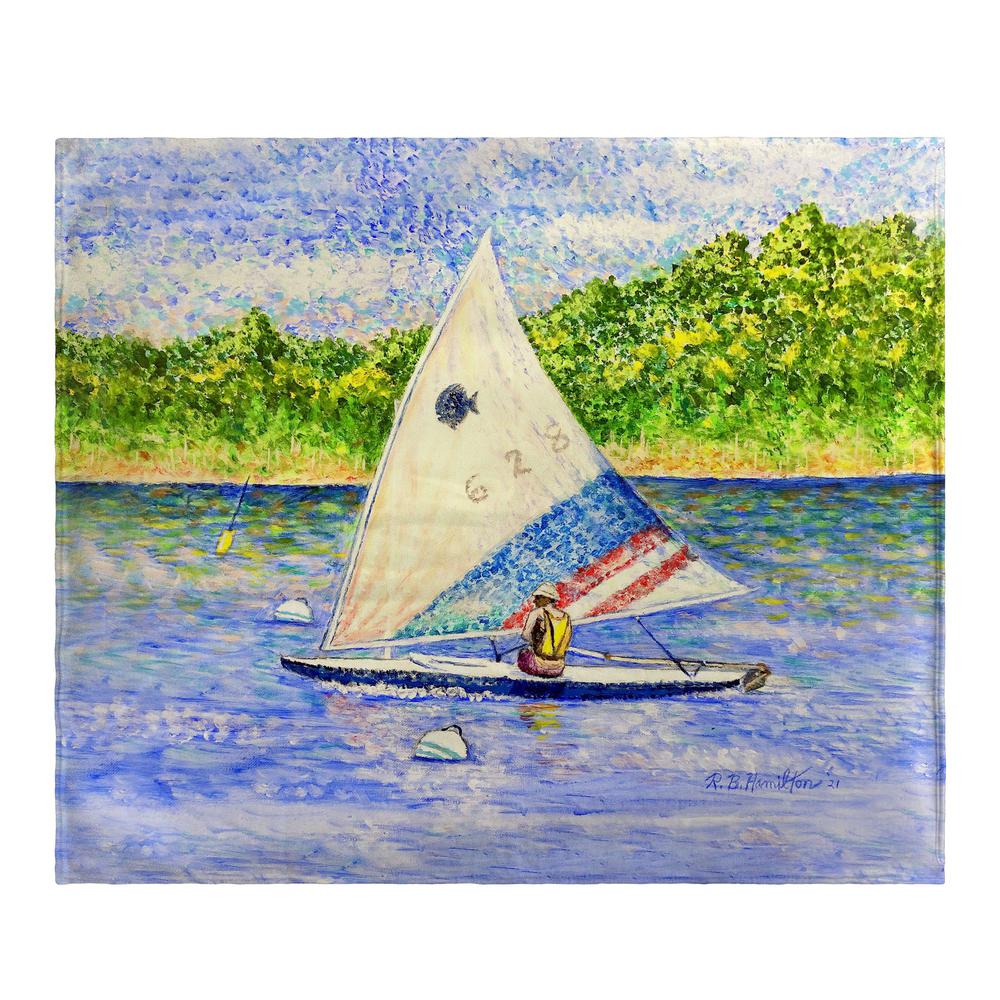 Sunfish Sailing Throw. Picture 1