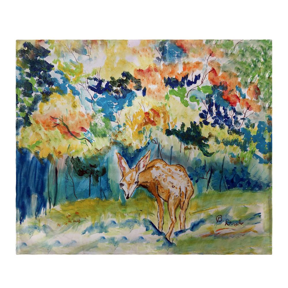 Fall Fawn Throw. Picture 1