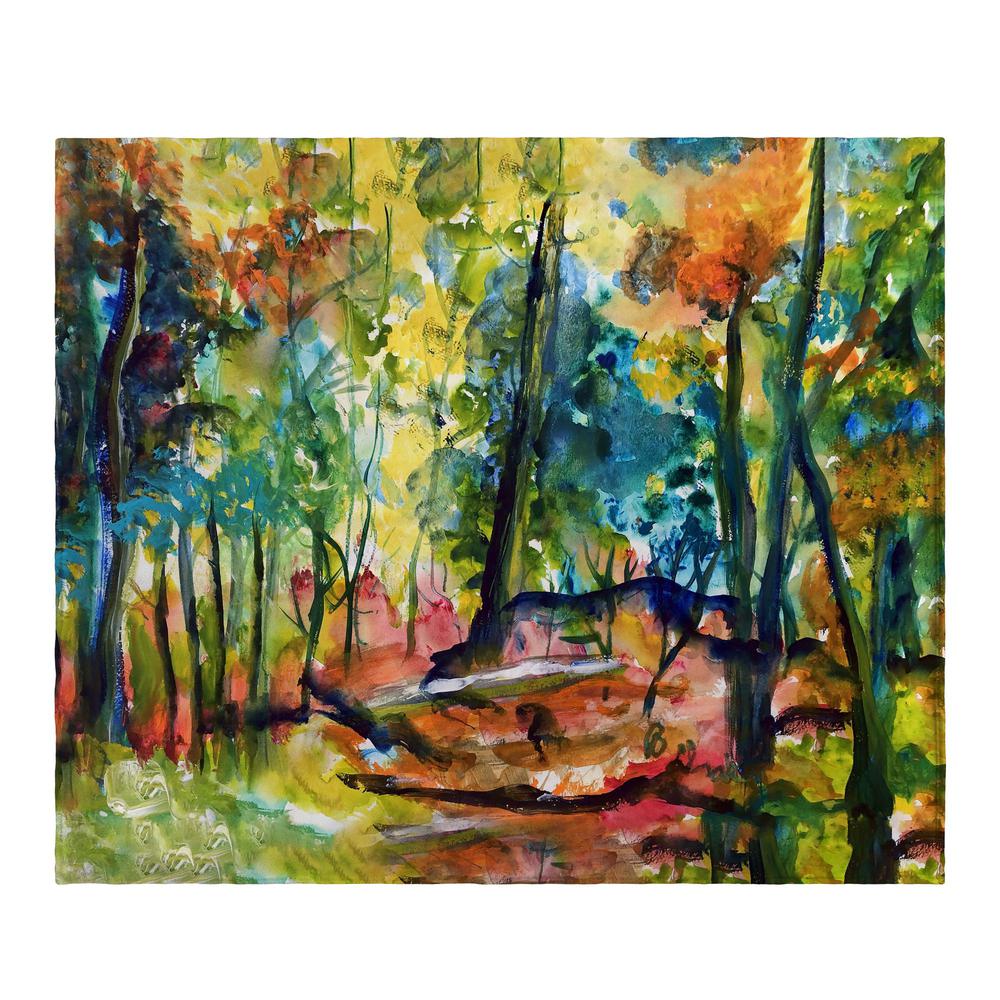 Fall Forest Throw. Picture 1