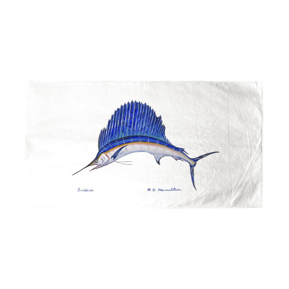 Sailfish Beach Towel. Picture 1