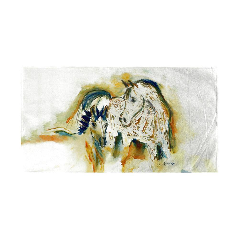 Mare & Colt Beach Towel. Picture 1