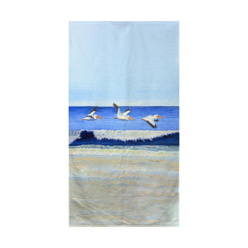 Skimming the Surf Beach Towel. Picture 1