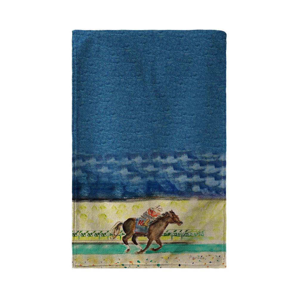 Derby Winner Beach Towel. Picture 1