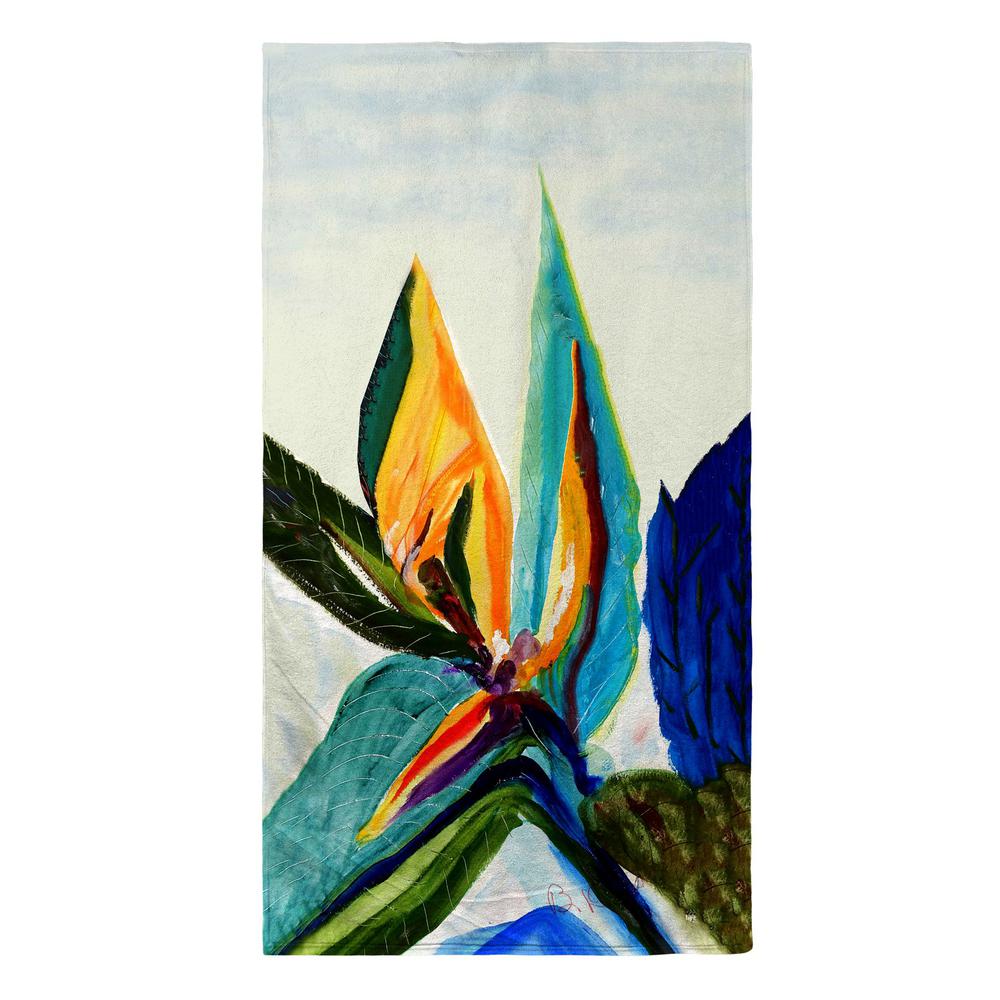 Teal Paradise Beach Towel. Picture 1