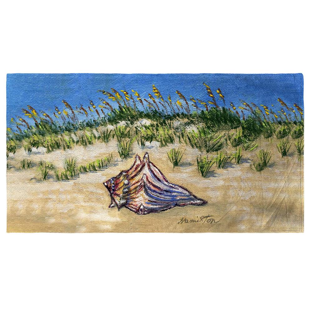 Conch Found Beach Towel. Picture 1