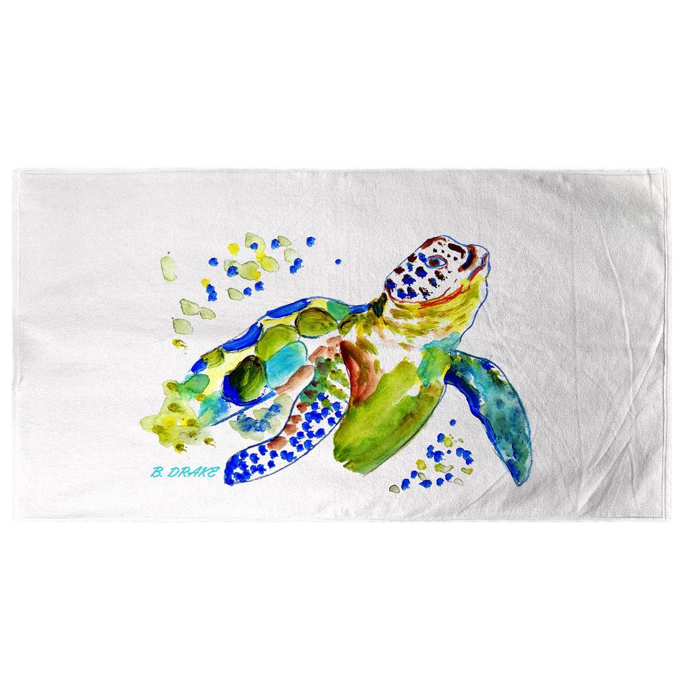 Baby Sea Turtle Beach Towel. Picture 1