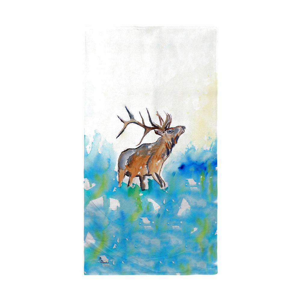Elk Beach Towel. Picture 1