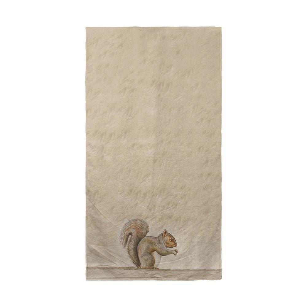 Squirrel Beach Towel. Picture 1