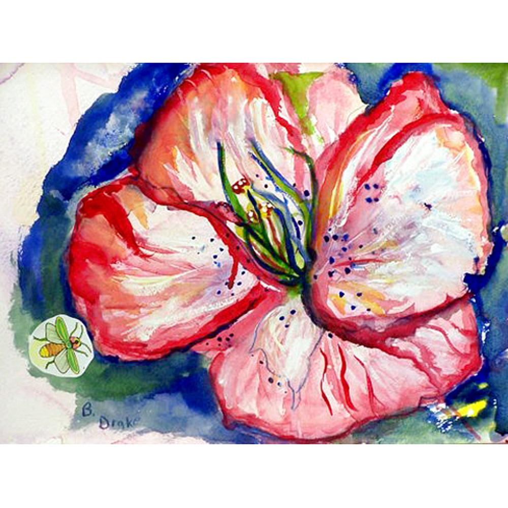 Hibiscus Beach Towel. Picture 1