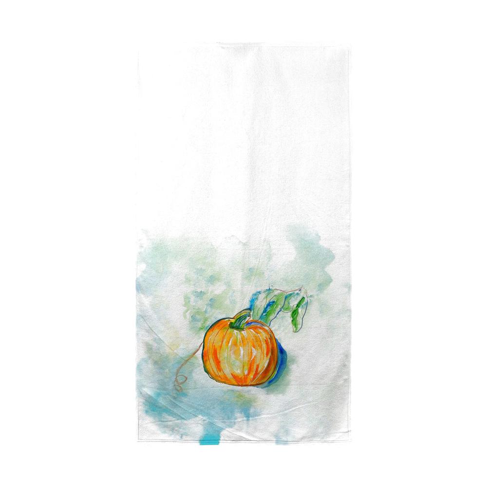 Pumpkin Beach Towel. Picture 1