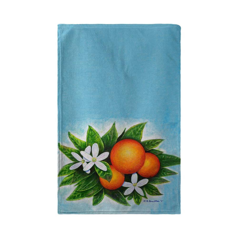 Oranges Beach Towel. Picture 1