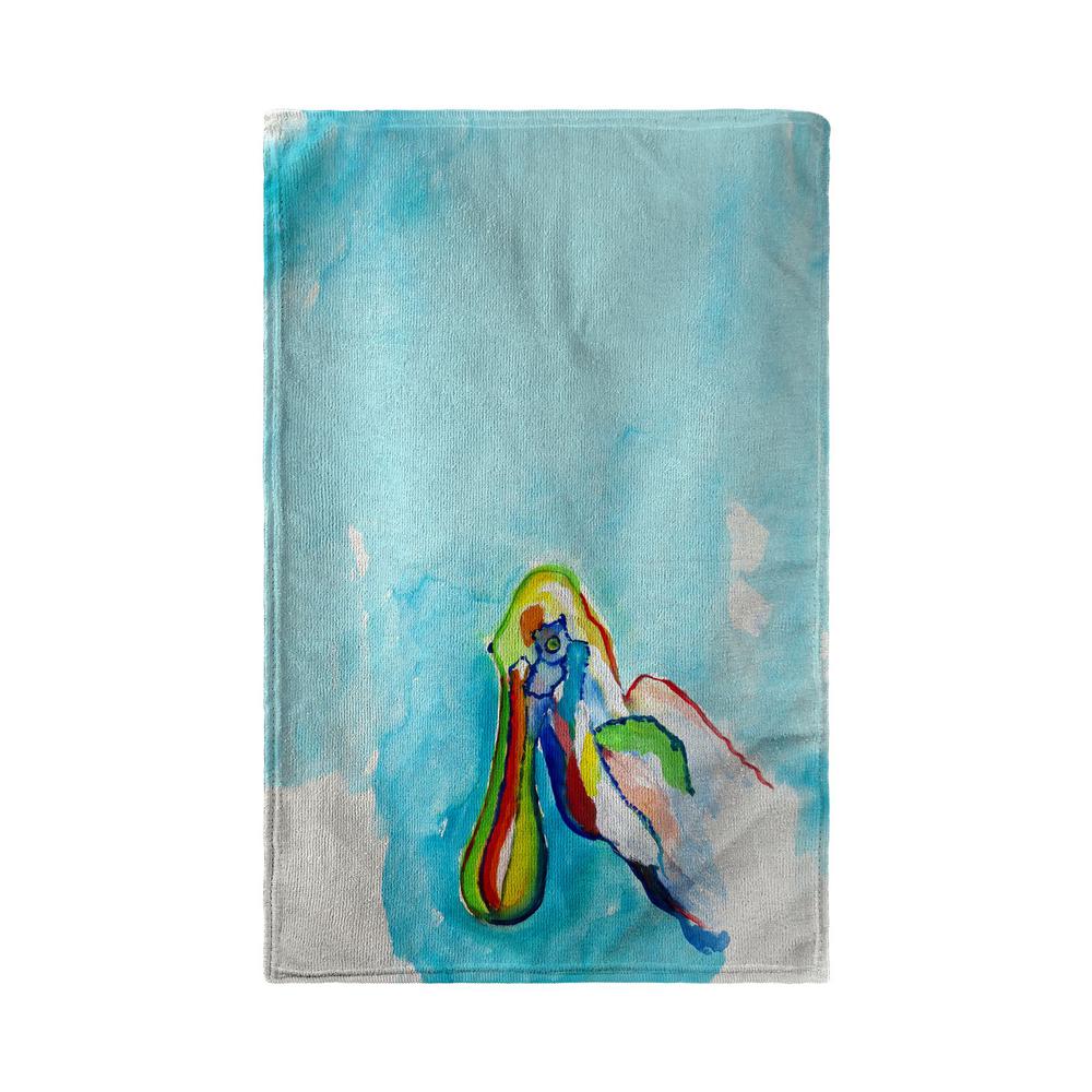Spoonbill Head Beach Towel. Picture 1