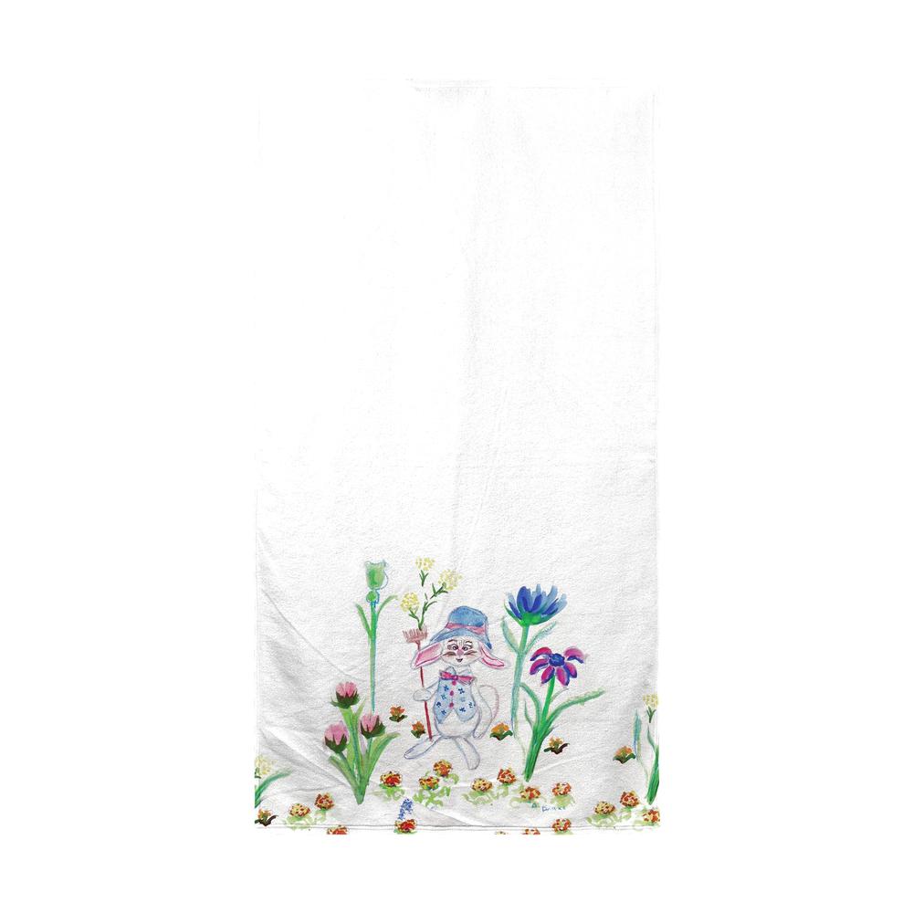 Mrs Farmer Beach Towel. Picture 1