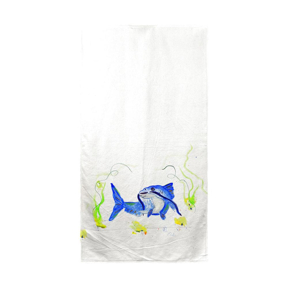 Betsy's Catfish Beach Towel. Picture 1