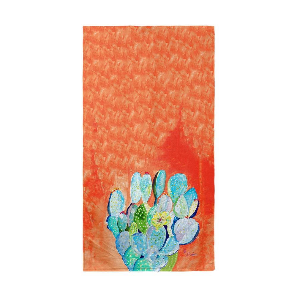 Cactus II Beach Towel. Picture 1